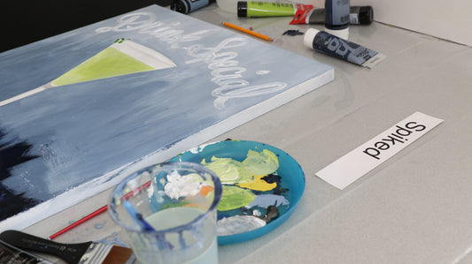 Dueling Paintbrushes
