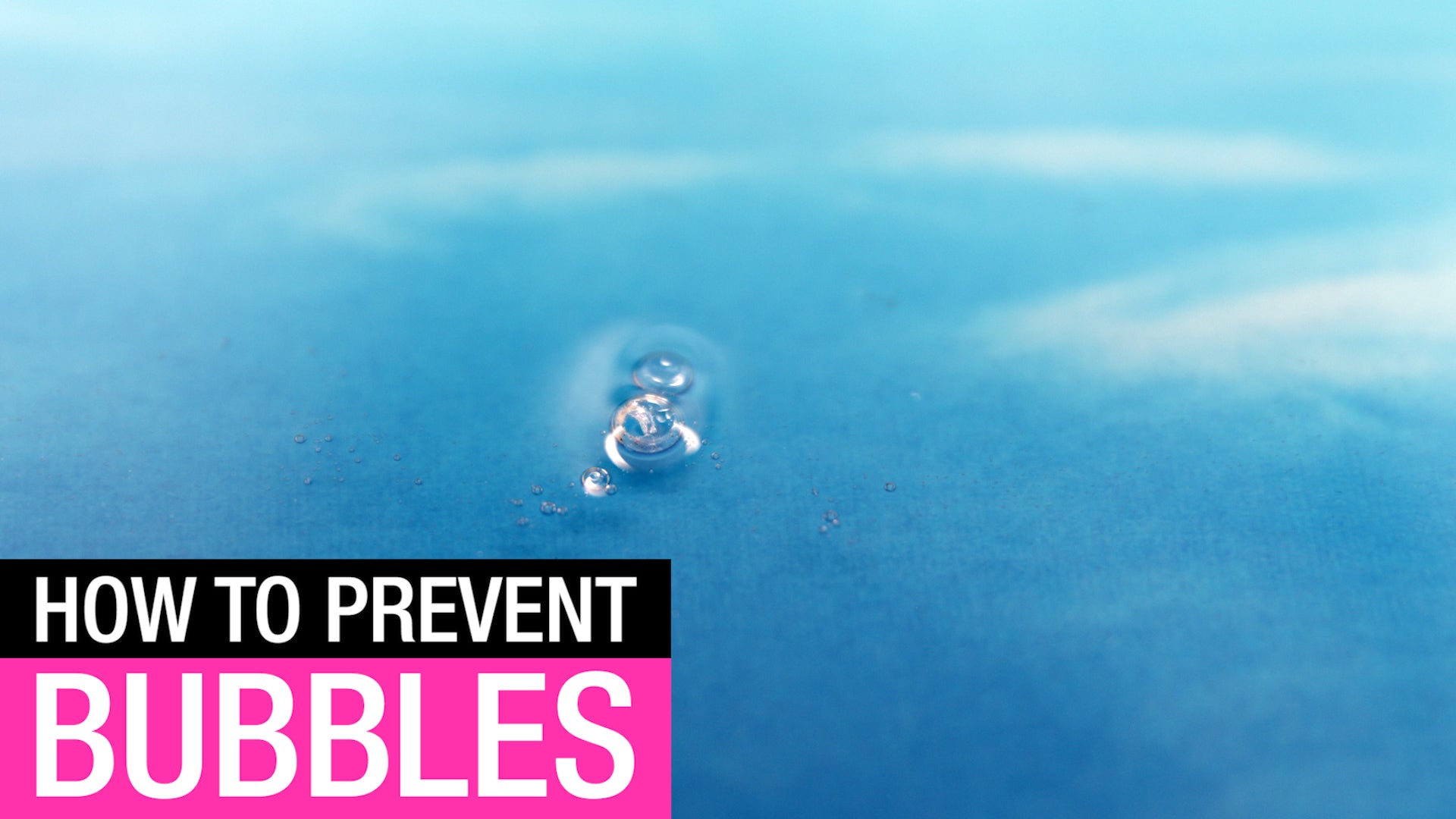 Remove bubbles from resin with these simple tools and tips
