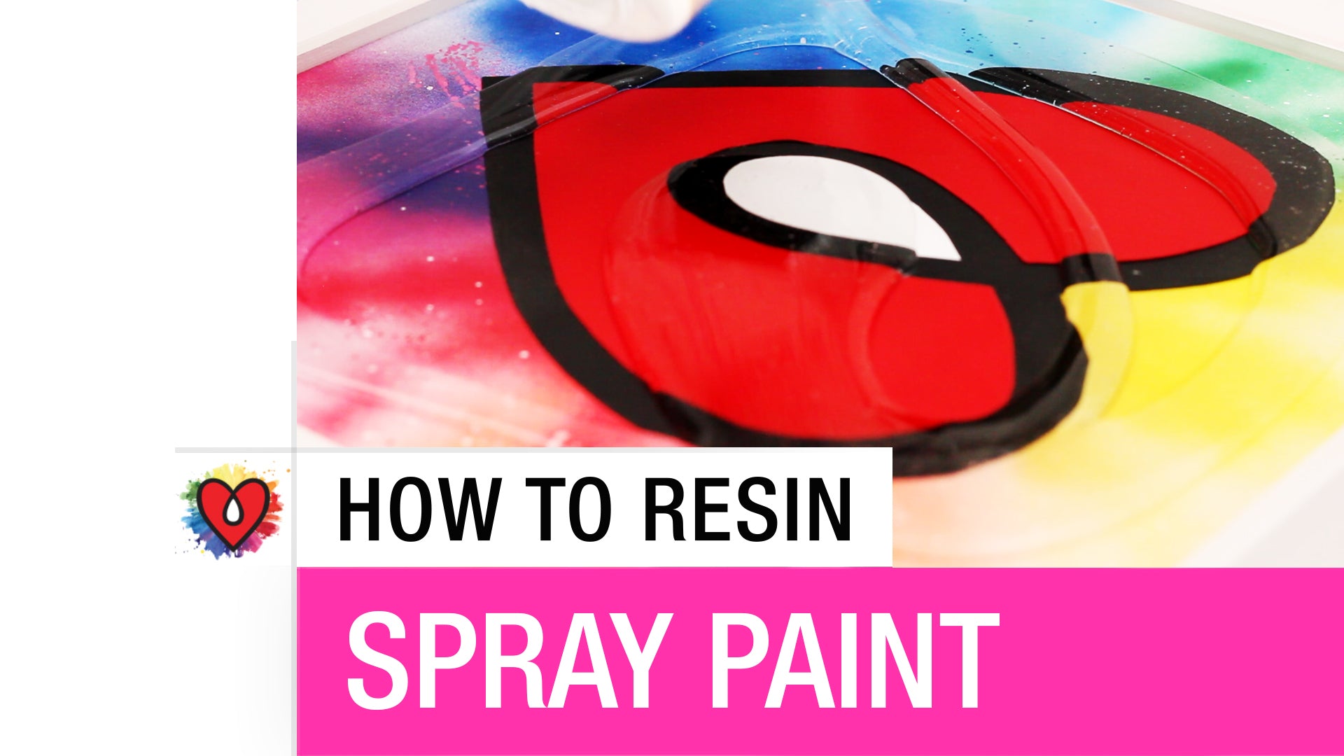 Epoxy Resin Over Spray Paint Learn How To Resin Over Spray ArtResin