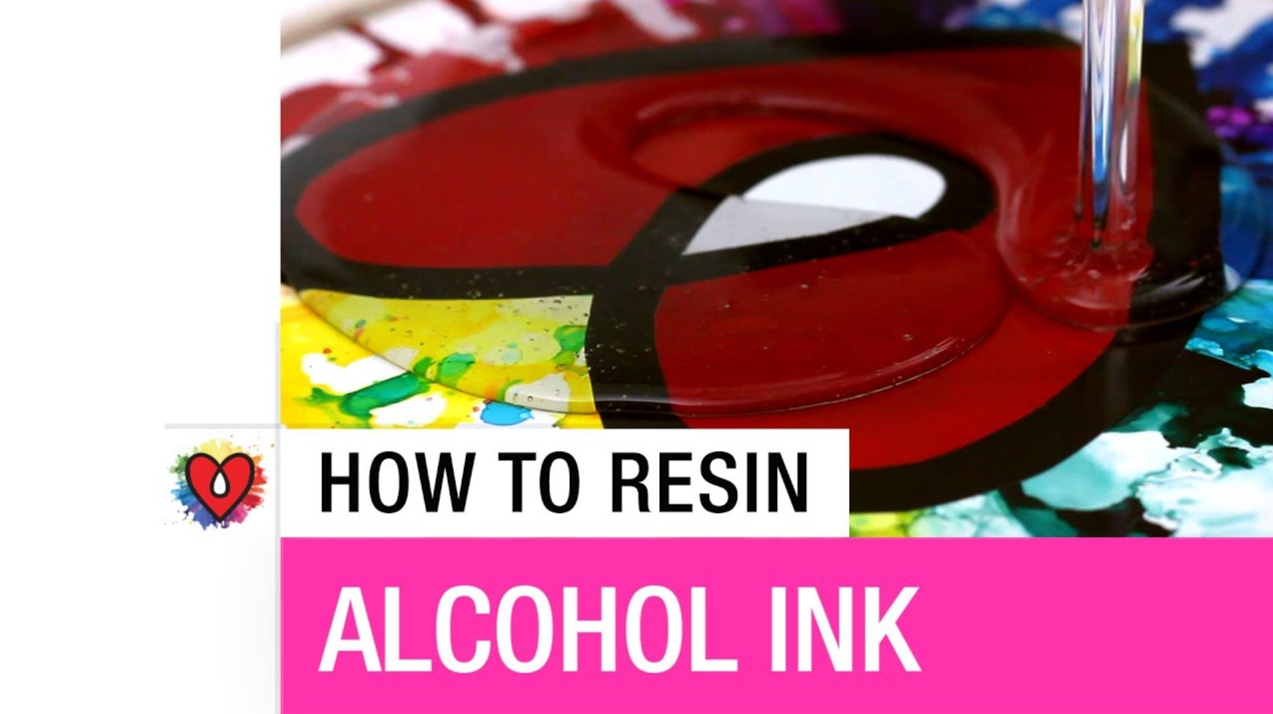 How To Resin Alcohol Ink on Yupo Paper (Video Tutorial) ArtResin