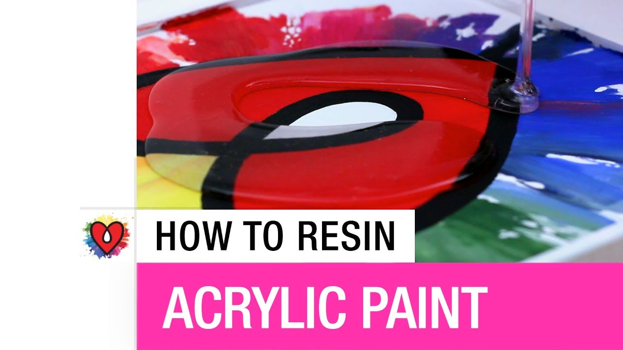 How To Resin Acrylic Paint (Video Tutorial) ArtResin