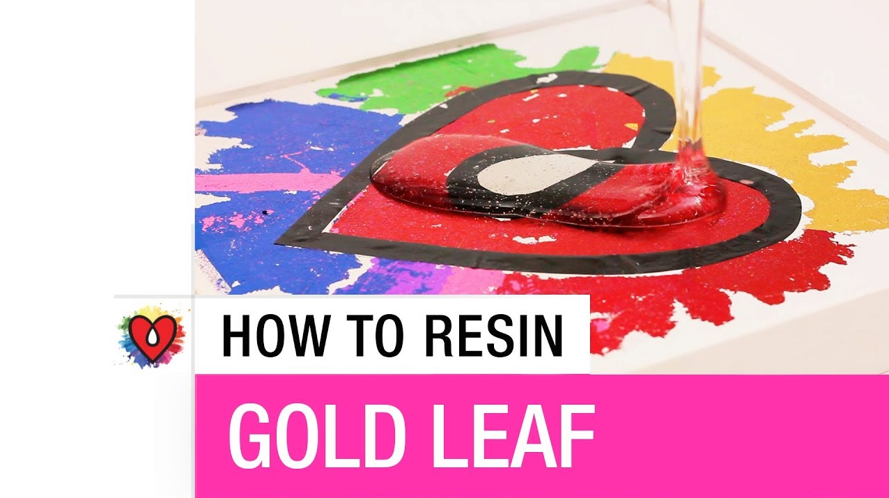 How To Resin Gold Leaf (Video Tutorial) ArtResin