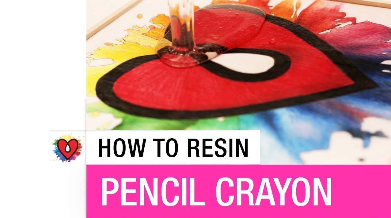 How To Resin Colored Pencil Resin Video Tutorial ArtResin