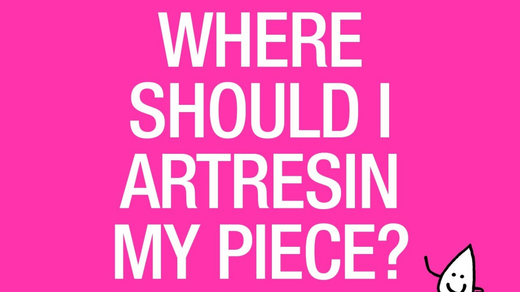 Where Should I Epoxy Resin My Work?