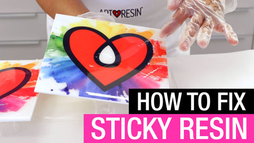 How To Harden Sticky Resin