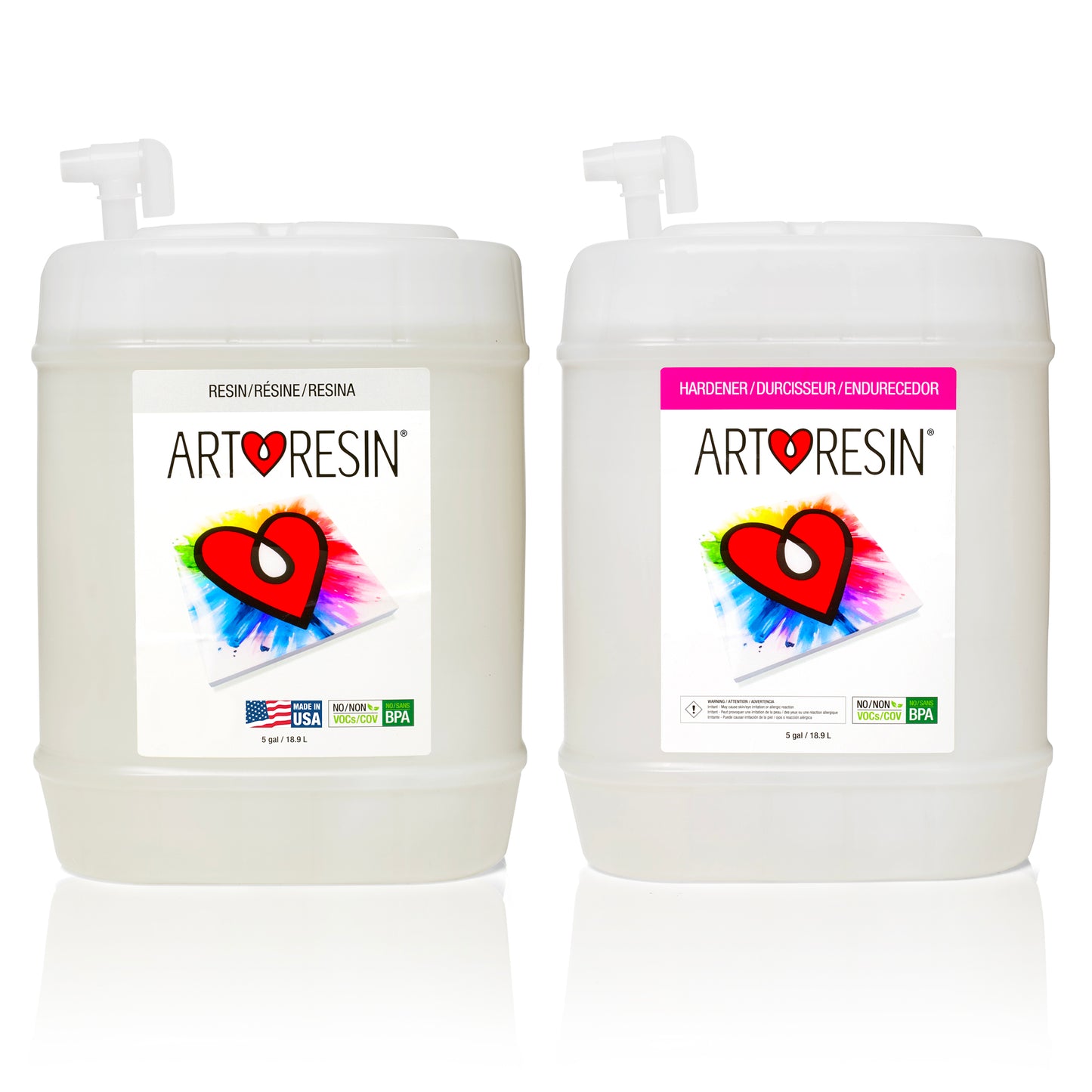 ArtResin Epoxy Resin - 10 gallon (37.8 L)