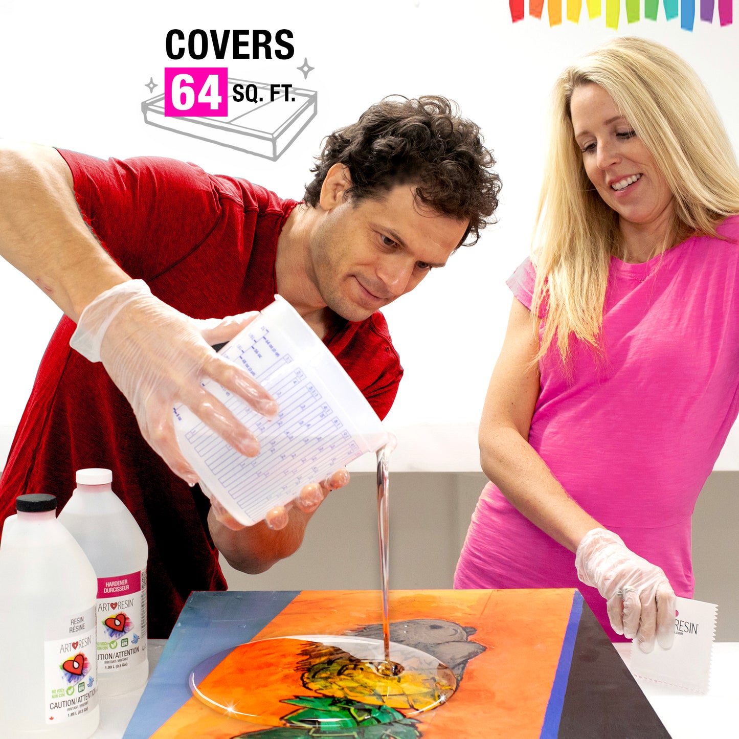 ArtResin Epoxy Resin - 2 gal (7.57 L)