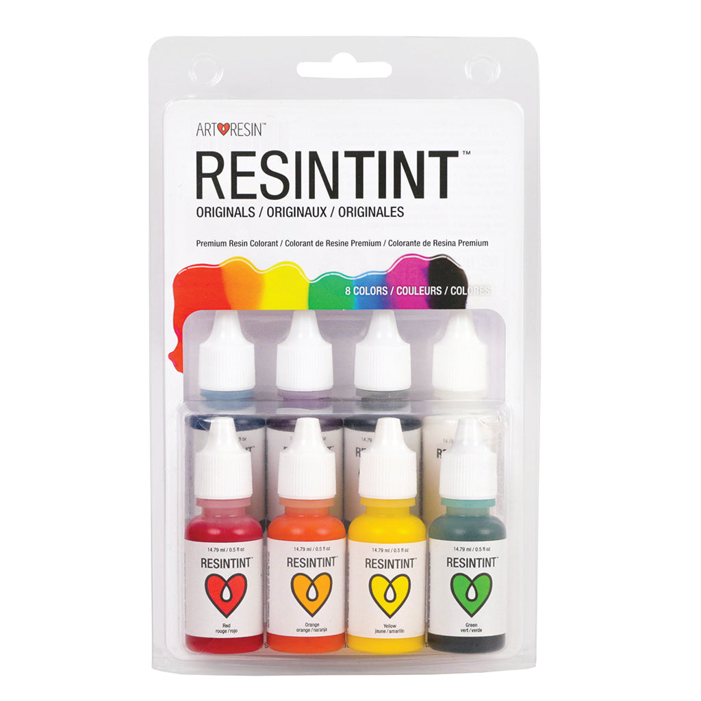 Epoxy Resin Tint - 8 Colors including Red, Blue & Yellow