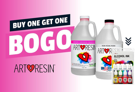 🥳 September BOGO: Free Alcohol Inks with Your Resin