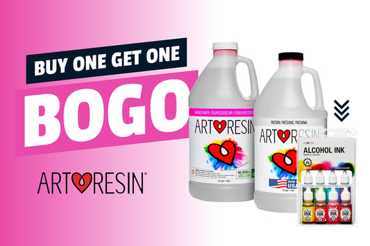 🥳 September BOGO: Free Alcohol Inks with Your Resin