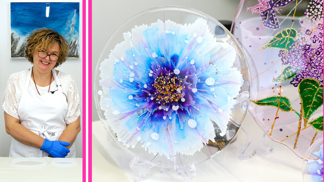 How To Make Resin Bloom Flower Coasters