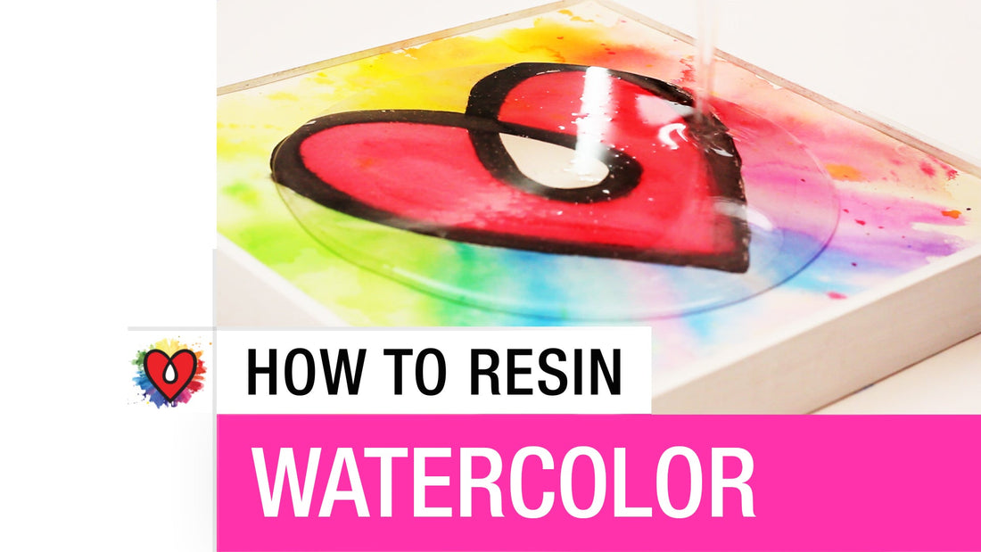 How To Resin Watercolor