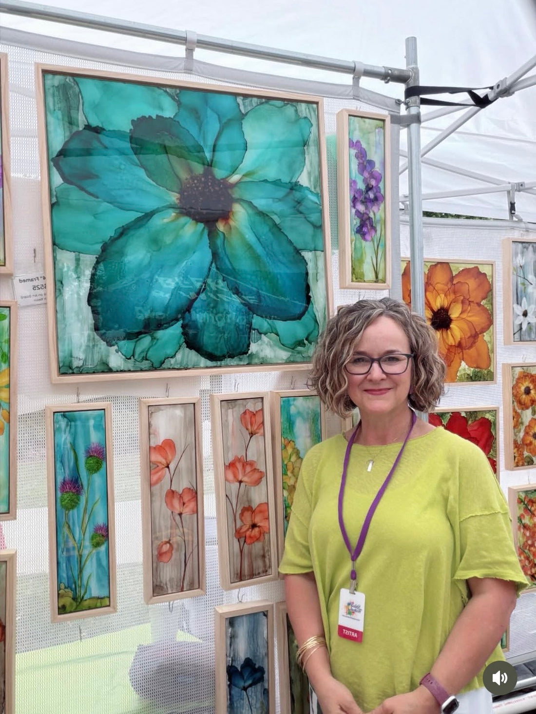 Angie Bryant is our ArtResin Winner