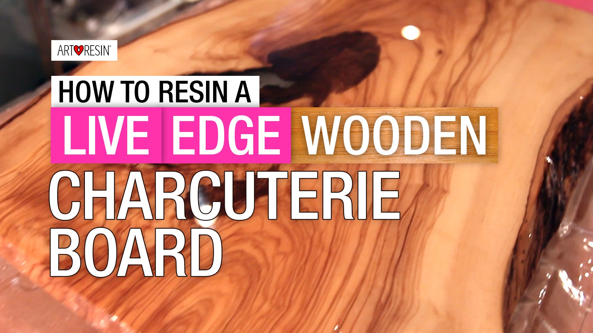 Epoxy Resin For Live Edge Wood Wood Resin Tutorial ArtResin
