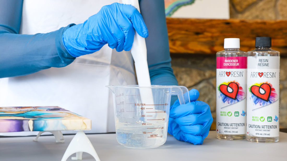 A Beginner's Guide to Mixing Resin and Hardener