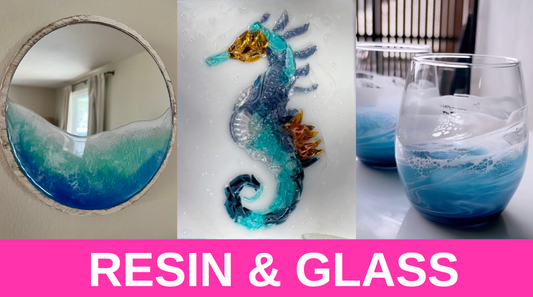 Can Resin Art Be Done on Glass?