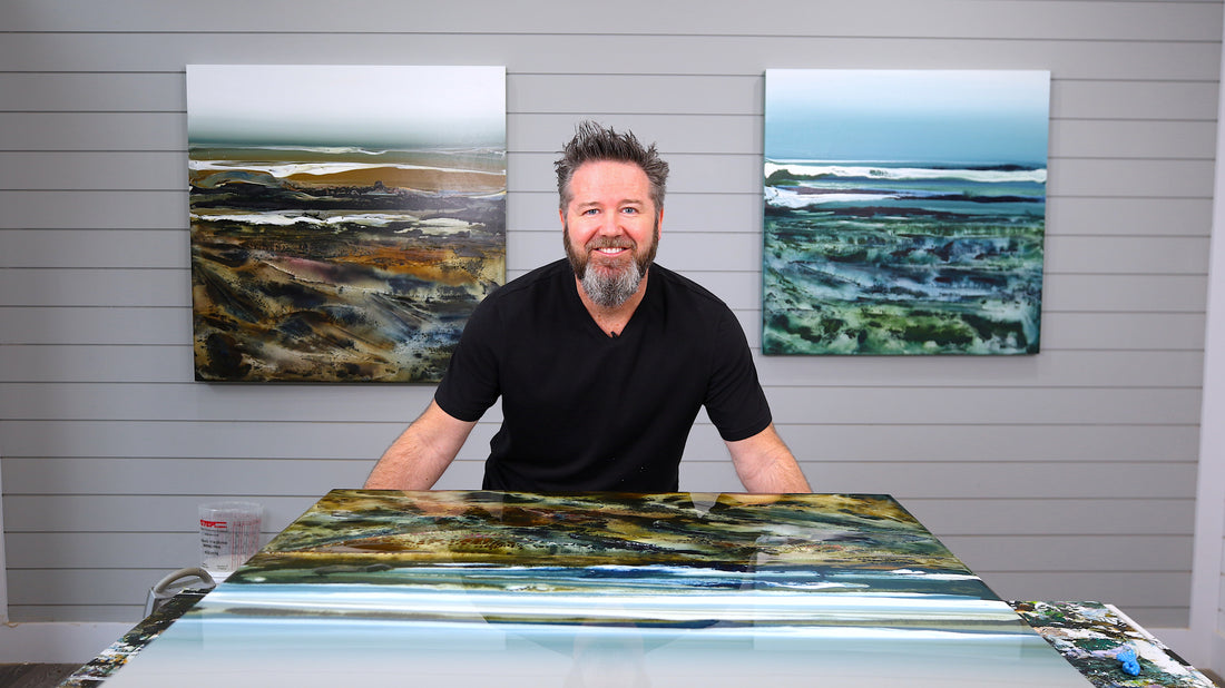 How To Resin A Large Piece Of Art