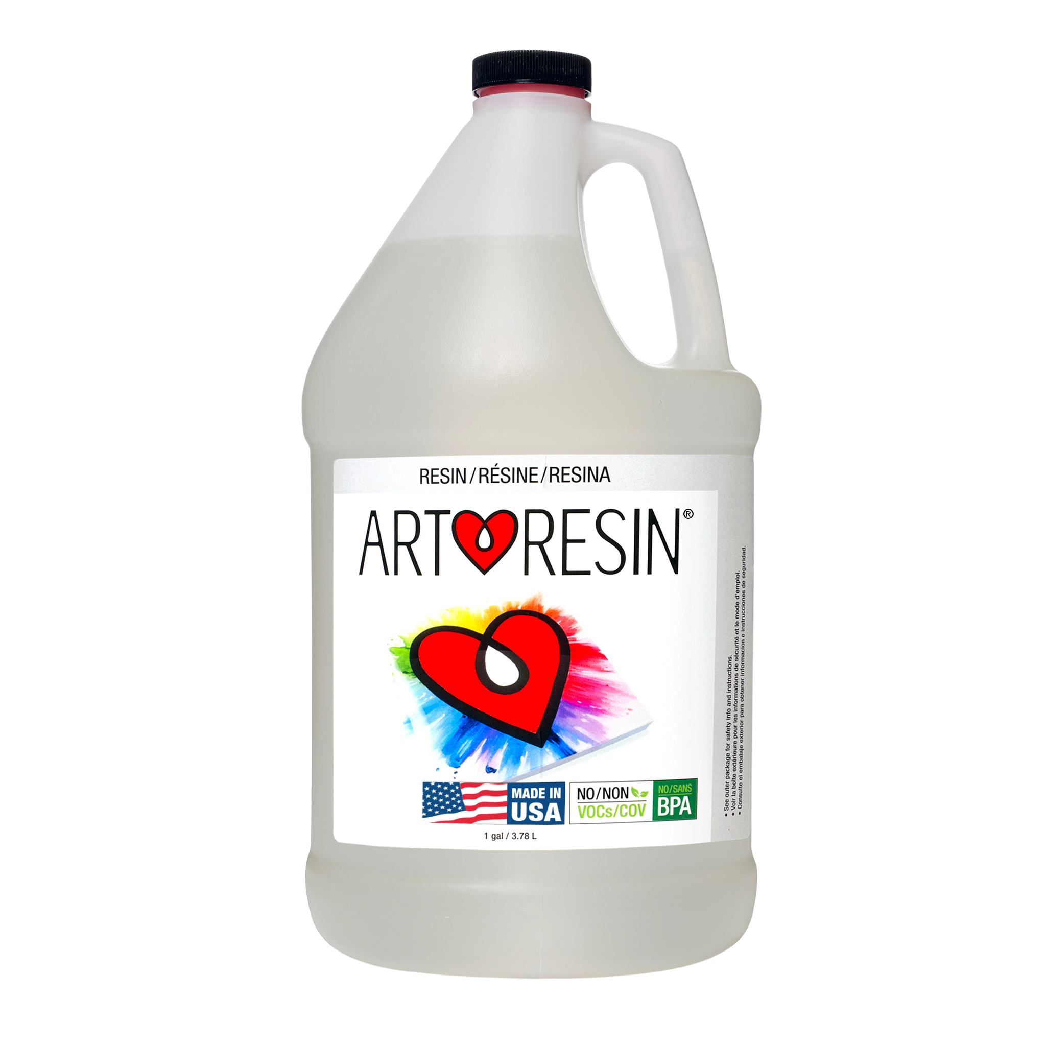 Resin Component Only (Without Hardener): Available In Multiple Sizes ...