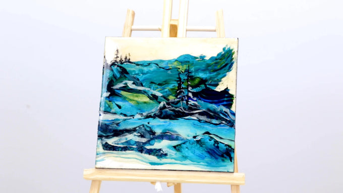 How To Resin Mixed Media Paintings