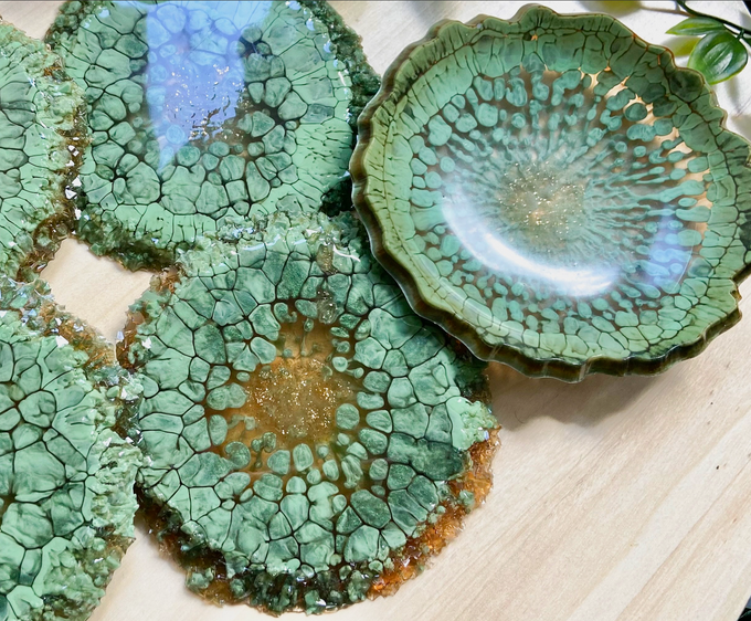 Dragon Scale Coaster & Trinket Dish