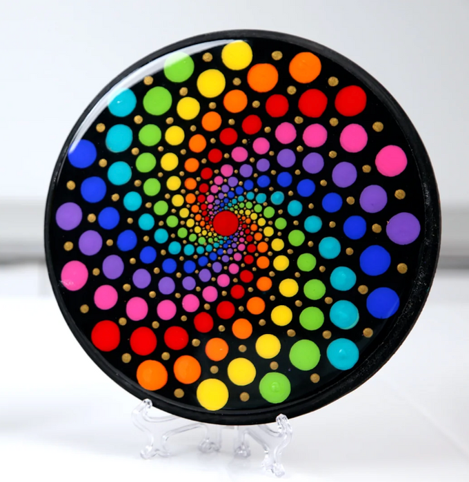 Mandala Resin Art