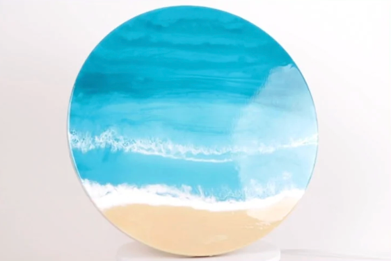 Ocean Resin Art