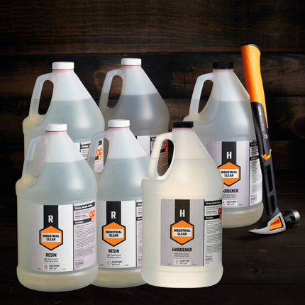 6 gal Industrial Clear Epoxy Resin