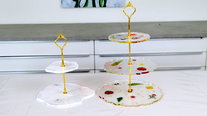 Tiered Resin Tray