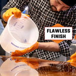 Flawless finish of 15 Gallon Kit Rock-Hard Epoxy Resin.