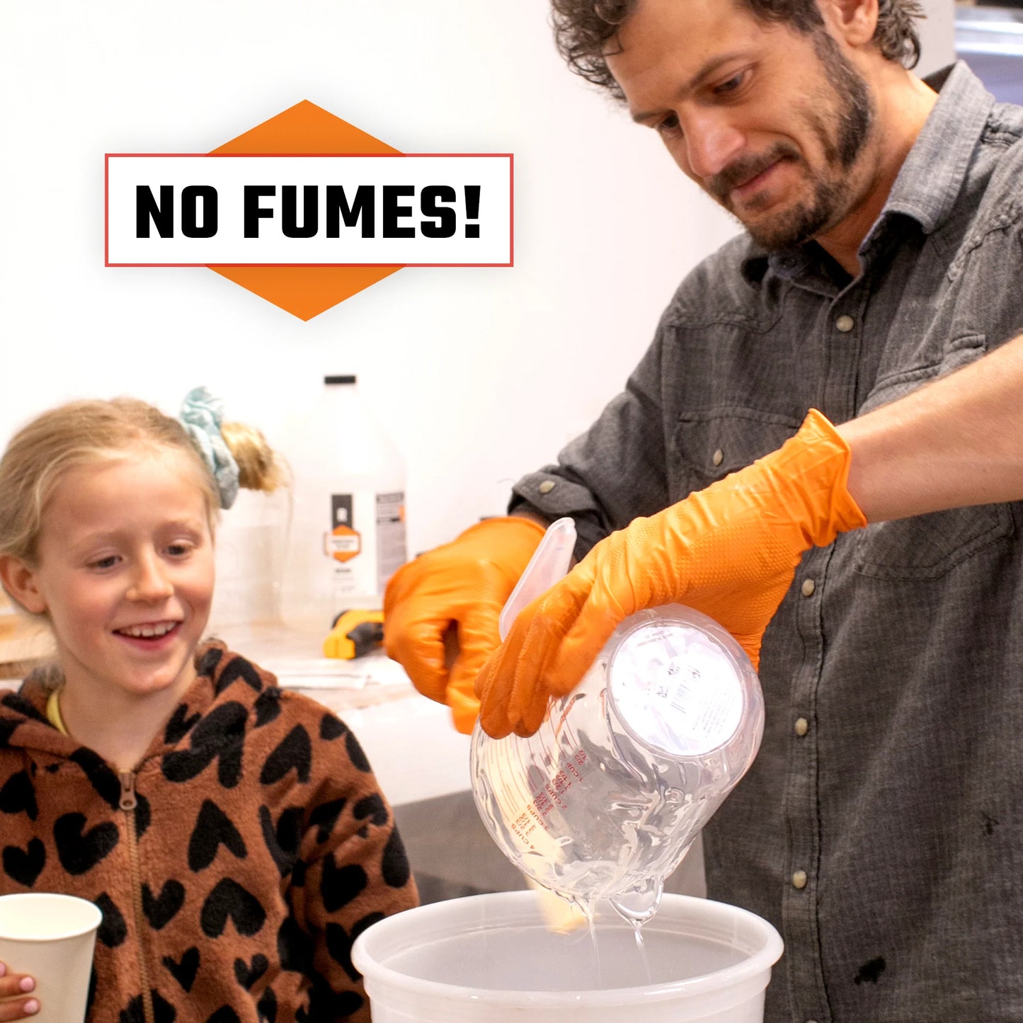 No-fumes Rock-Hard Epoxy Resin.