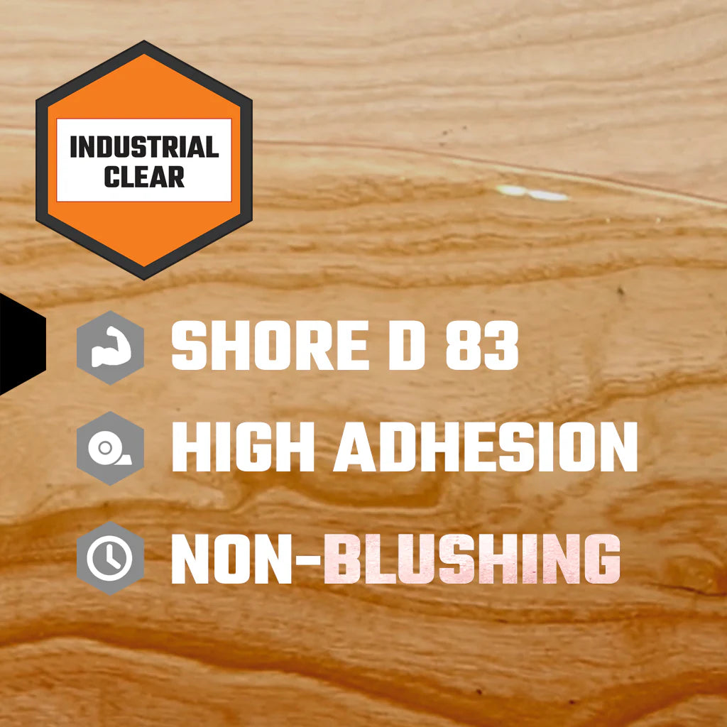 Properties of 15 Gallon Kit Rock-Hard Epoxy Resin.