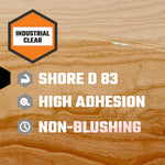 Properties of 15 Gallon Kit Rock-Hard Epoxy Resin.