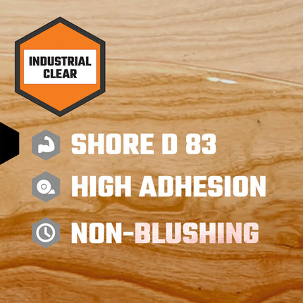 Properties of 15 Gallon Kit Rock-Hard Epoxy Resin.