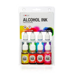 Resin Alcohol Ink - 8 Colors including Red, Blue & Yellow